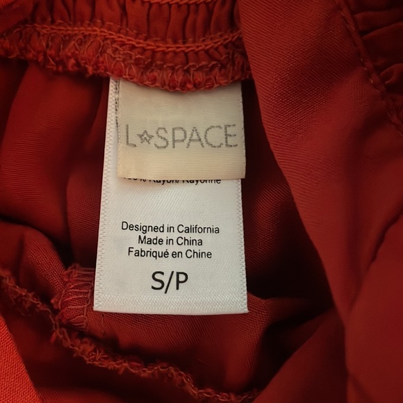EUC L*Space romper red size small - Picture 2 of 3